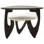Hamilton Interiors Living Imperia 2 Tier Small Asymmetrical Ceramic Coffee Table House of Isabella UK
