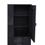 Hamilton Interiors Living Jakara Black Finish Cabinet House of Isabella UK