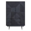 Hamilton Interiors Living Jakara Black Finish Cabinet House of Isabella UK