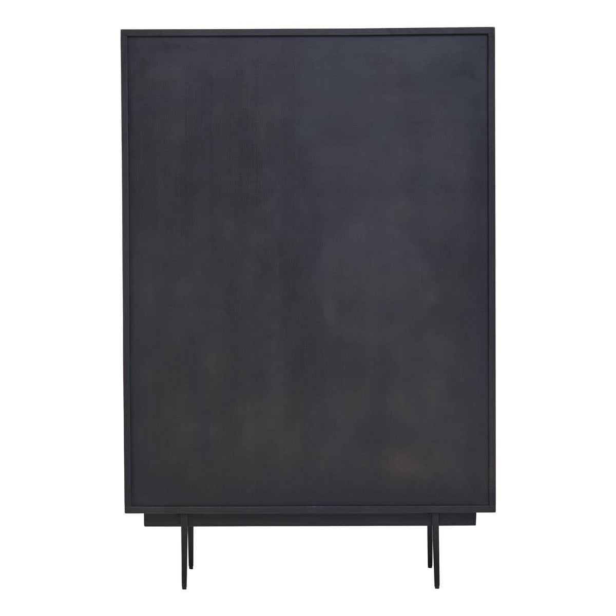 Hamilton Interiors Living Jakara Black Finish Cabinet House of Isabella UK