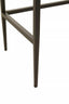 Hamilton Interiors Living Jakara Black Finish Console Table with 2 Drawers House of Isabella UK