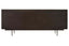 Hamilton Interiors Living Jakara Black Finish Sideboard with 4 Doors and 3 Drawers House of Isabella UK