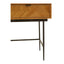 Hamilton Interiors Living Jakara Natural Finish Console Table with 2 Drawers House of Isabella UK