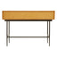 Hamilton Interiors Living Jakara Natural Finish Console Table with 2 Drawers House of Isabella UK