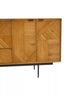 Hamilton Interiors Living Jakara Natural Finish Sideboard with 4 Doors and  3 Drawers House of Isabella UK