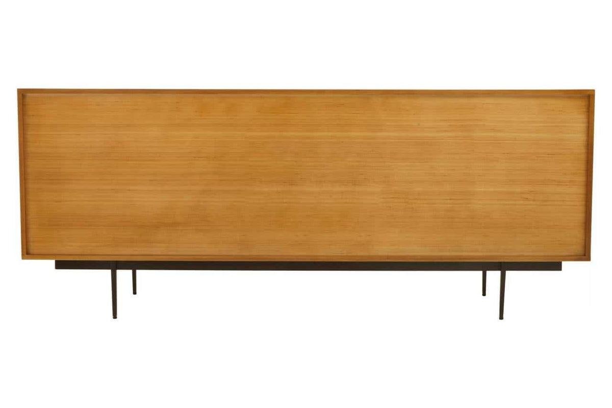 Hamilton Interiors Living Jakara Natural Finish Sideboard with 4 Doors and  3 Drawers House of Isabella UK