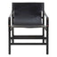 Hamilton Interiors Living Kendari Black Teak Wood Frame Armchair House of Isabella UK