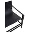 Hamilton Interiors Living Kendari Black Teak Wood Frame Armchair House of Isabella UK