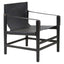 Hamilton Interiors Living Kendari Black Teak Wood Frame Armchair House of Isabella UK