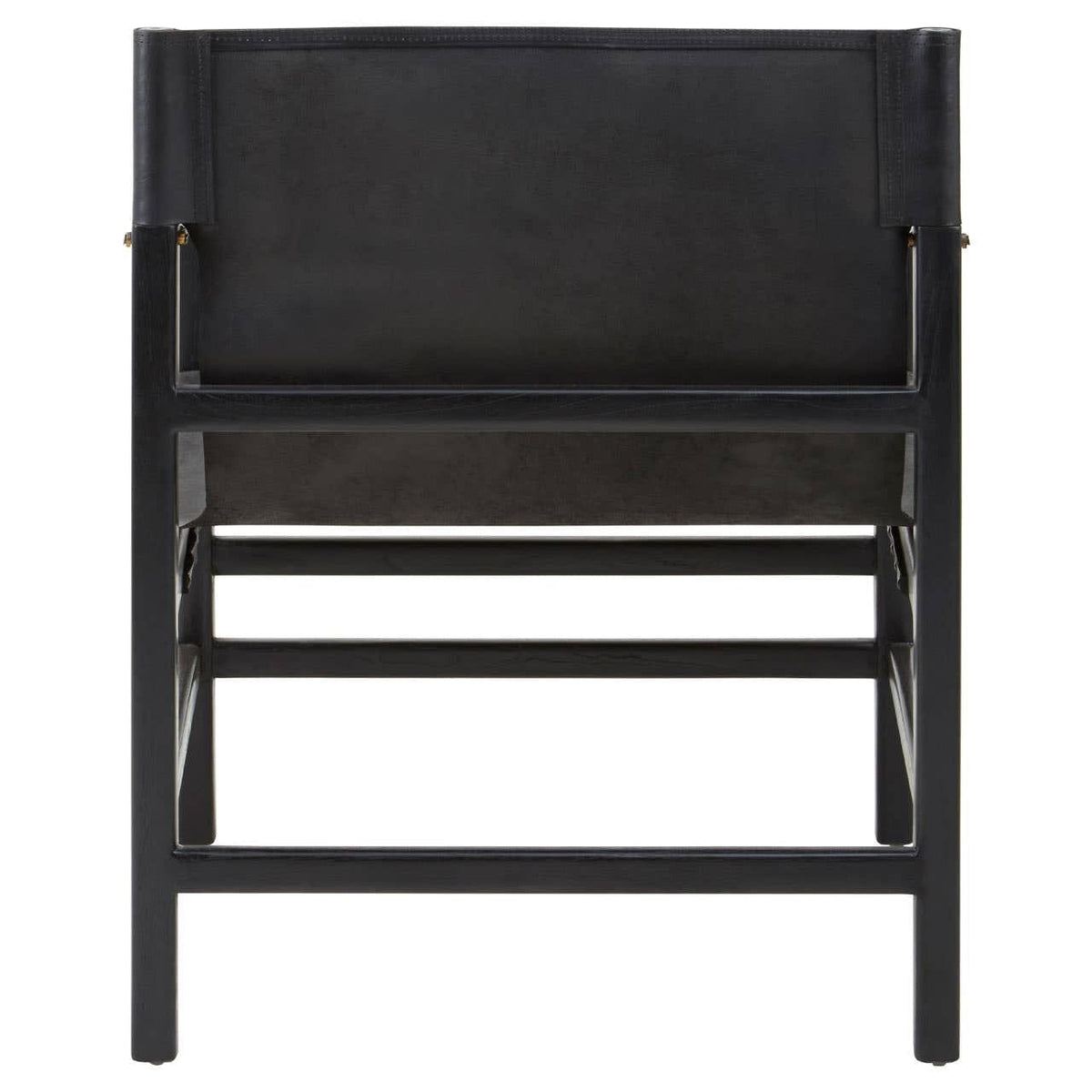 Hamilton Interiors Living Kendari Black Teak Wood Frame Armchair House of Isabella UK