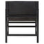 Hamilton Interiors Living Kendari Black Teak Wood Frame Armchair House of Isabella UK