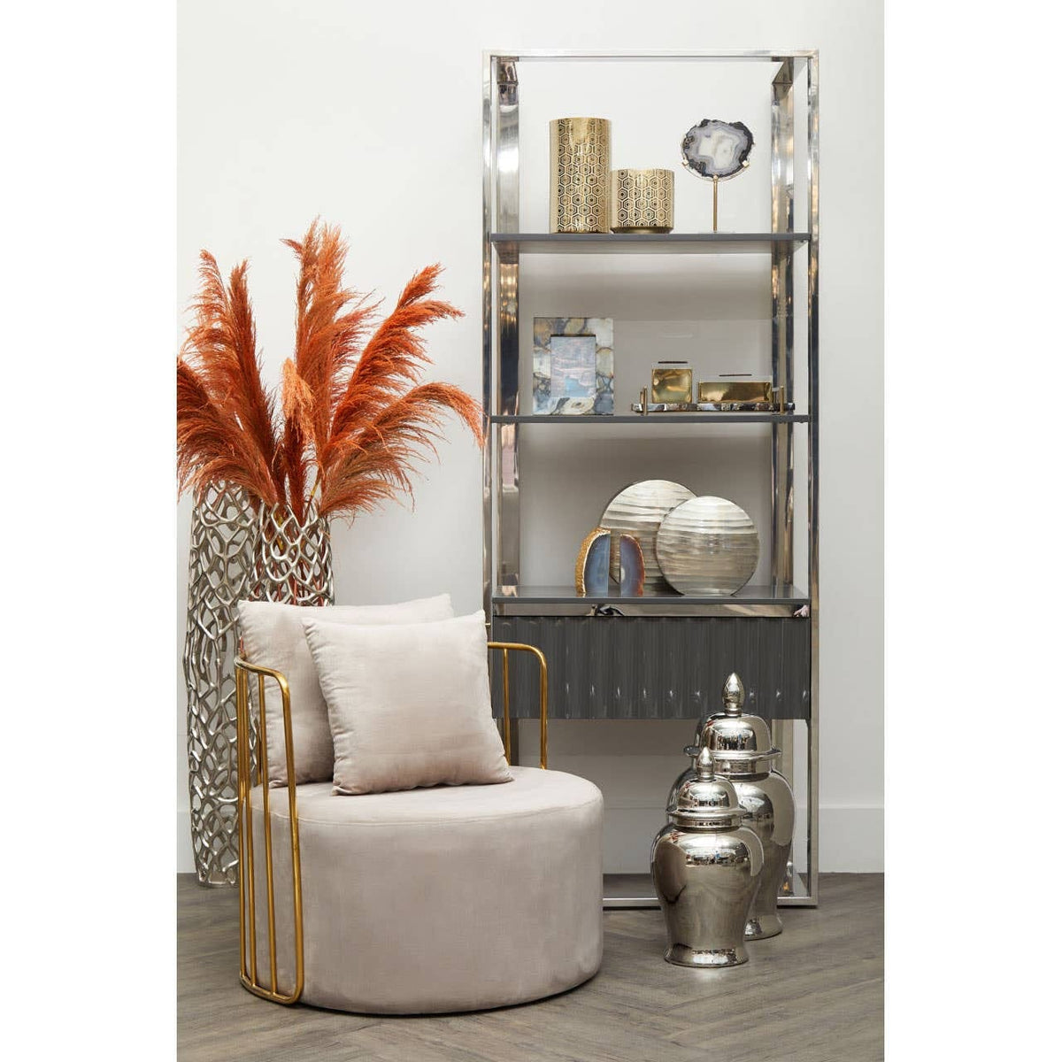 Hamilton Interiors Living Kensington Townhouse Small Round Vase House of Isabella UK