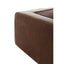 Hamilton Interiors Living King Three Seater Antique Brown Leather Sofa House of Isabella UK