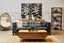 Hamilton Interiors Living King Three Seater Modern Chesterfield Black Leather Sofa House of Isabella UK