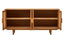 Hamilton Interiors Living Lyon Rattan and Oak Wood 4 Door Sideboard House of Isabella UK