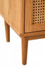 Hamilton Interiors Living Lyon Rattan and Oak Wood Chest of Four Drawers House of Isabella UK
