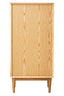 Hamilton Interiors Living Lyon Rattan and Oak Wood Chest of Four Drawers House of Isabella UK