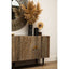 Hamilton Interiors Living Malay Recycled Elm Wood 4 Door Sideboard House of Isabella UK