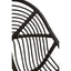 Hamilton Interiors Living Manado Black Natural Rattan And Teak Chair House of Isabella UK