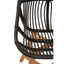 Hamilton Interiors Living Manado Black Natural Rattan And Teak Chair House of Isabella UK