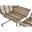 Hamilton Interiors Living Manado Natural Rattan Lounge Chair And Footstool House of Isabella UK