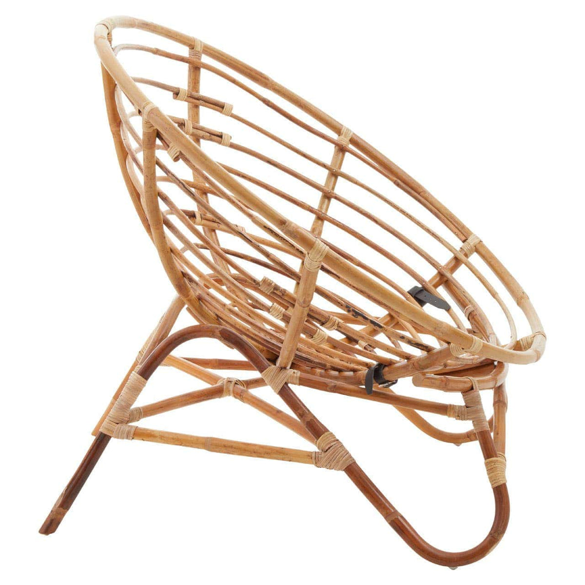 Hamilton Interiors Living Manado Papasan Natural Rattan Chair House of Isabella UK