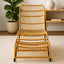 Hamilton Interiors Living Manado Rattan Chair And Footstool Set House of Isabella UK