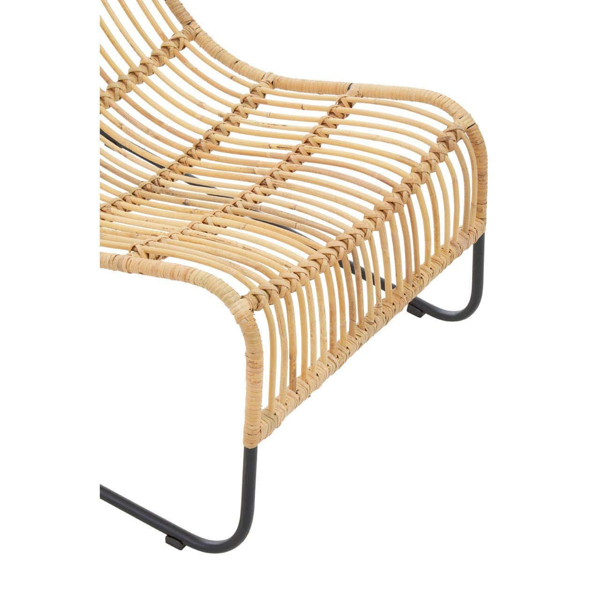 Hamilton Interiors Living Manado Rattan Chair And Footstool Set House of Isabella UK