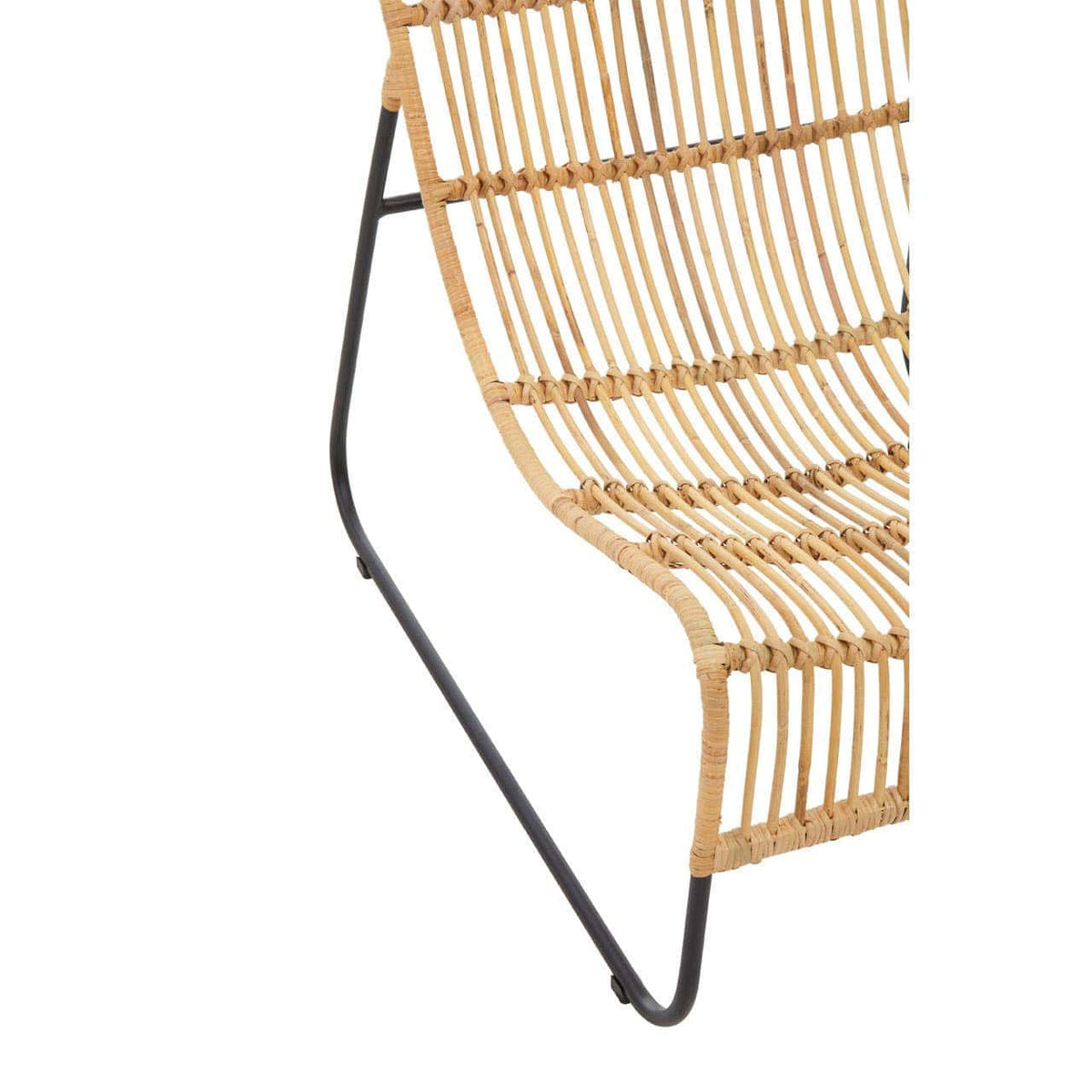 Hamilton Interiors Living Manado Rattan Chair And Footstool Set House of Isabella UK