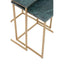 Hamilton Interiors Living Mandoli Nest Of 2 Green Marble Side Tables House of Isabella UK