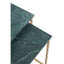 Hamilton Interiors Living Mandoli Nest Of 2 Green Marble Side Tables House of Isabella UK