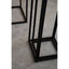 Hamilton Interiors Living Mandoli Nest Of 3 Black Side Tables House of Isabella UK