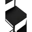 Hamilton Interiors Living Mandoli Nest Of 3 Black Side Tables House of Isabella UK