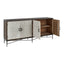 Hamilton Interiors Living Milan 4 Door Recycled Elm Wood Sideboard House of Isabella UK