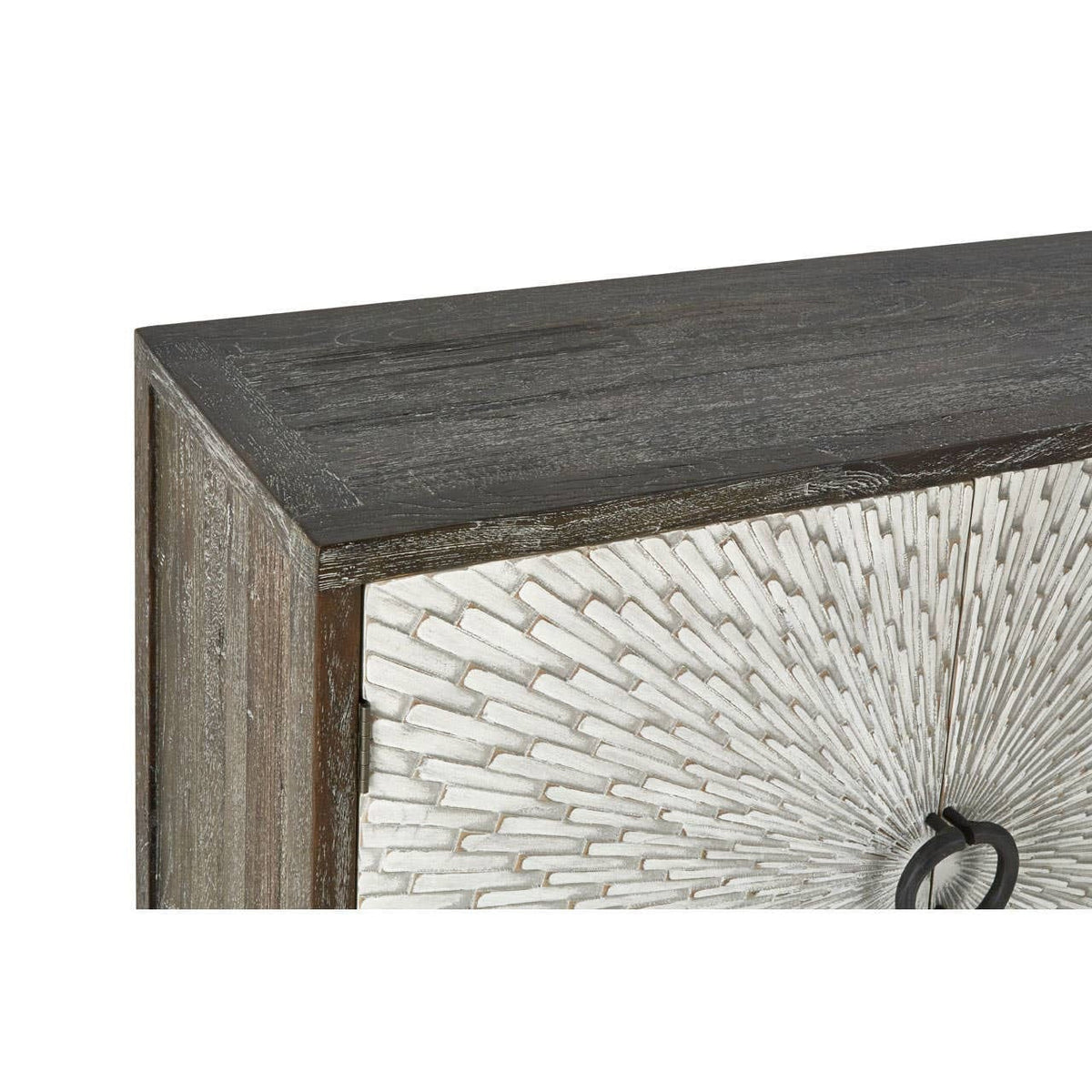 Hamilton Interiors Living Milan 4 Door Recycled Elm Wood Sideboard House of Isabella UK