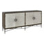 Hamilton Interiors Living Milan 4 Door Recycled Elm Wood Sideboard House of Isabella UK