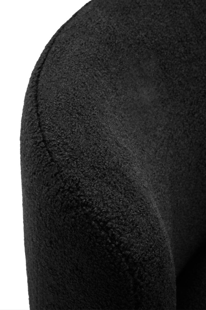 Hamilton Interiors Living Montreal Black Boucle Effect Armless Lounge Chair House of Isabella UK