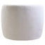 Hamilton Interiors Living Montreal Ivory Boucle Effect Curved Lounge Chair With Swivel Base House of Isabella UK