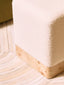 Hamilton Interiors Living Mota Burl Wood And Cream Boucle Sqaure Stool House of Isabella UK