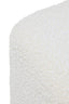 Hamilton Interiors Living Mota Burl Wood And Cream Boucle Sqaure Stool House of Isabella UK