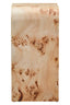 Hamilton Interiors Living Mota Burl Wood Design Curved Side Table House of Isabella UK