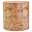Hamilton Interiors Living Mota Burl Wood Design Round Side Table House of Isabella UK