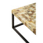 Hamilton Interiors Living Obra Cream Mother of Pearl Square Coffee Table House of Isabella UK