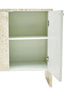 Hamilton Interiors Living Obra Flower White Mother Of Pearl Cabinet House of Isabella UK