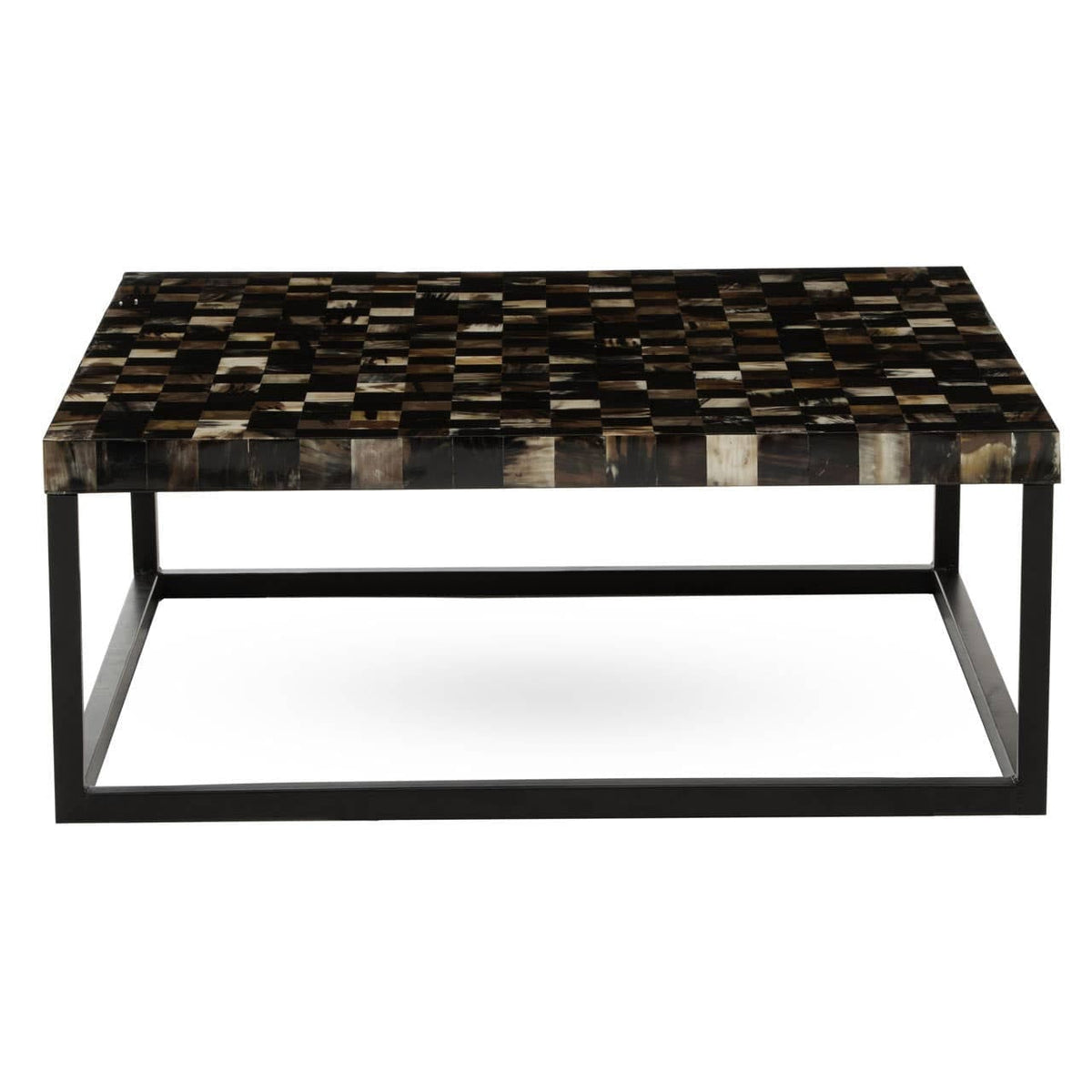 Hamilton Interiors Living Obra Mother of Pearl top Square Coffee Table House of Isabella UK