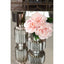Hamilton Interiors Living Onice Silver Large Glass Vase House of Isabella UK