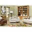 Hamilton Interiors Living Ophelia 3 Seat Beige Velvet Sofa House of Isabella UK