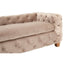 Hamilton Interiors Living Ophelia 3 Seat Beige Velvet Sofa House of Isabella UK