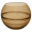 Hamilton Interiors Living Optik Smoked Glass Round Vase House of Isabella UK