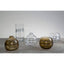 Hamilton Interiors Living Optik Smoked Glass Round Vase House of Isabella UK